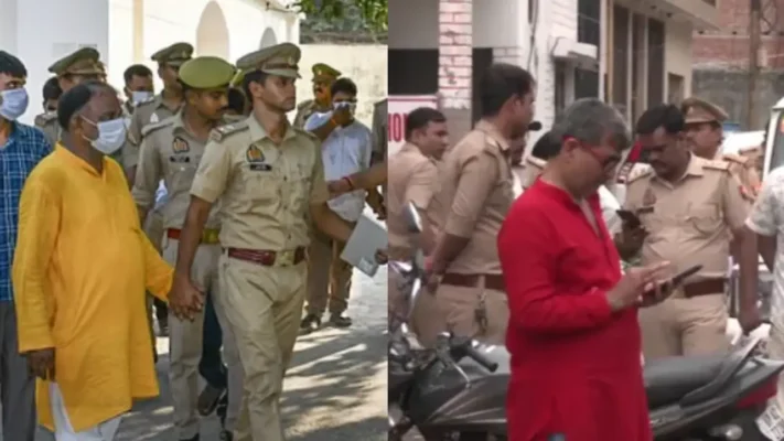 രാമക്ഷേത്ര ഫണ്ട് തട്ടിപ്പ് കേസ്: അറസ്റ്റിലായ 8 പ്രതികളുടെയും വീടുകളിൽ ഒരേസമയം മജിസ്‌ട്രേറ്റിന്റെ സാന്നിധ്യത്തിൽ പോലീസ് റെയ്ഡ്.