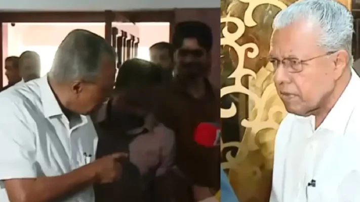 ഈ വടിയും പിടിച്ച് ഇവിടെ നിൽക്കേണ്ട’; മാധ്യമപ്രവർത്തകരോട് ക്ഷുഭിതനായി പിണറായി!