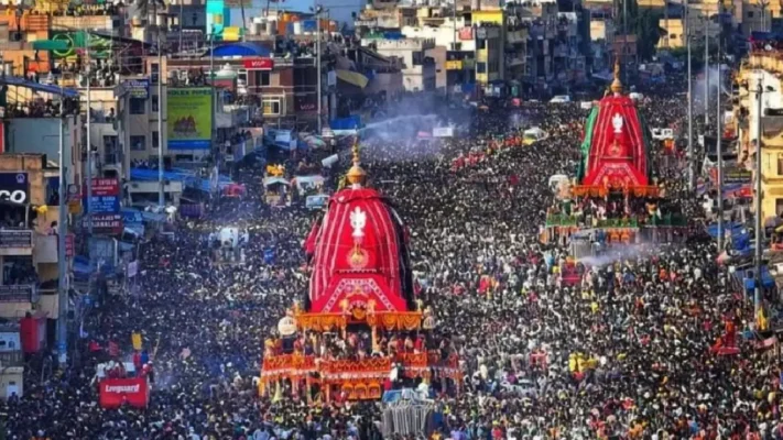 പുരി ജഗന്നാഥ രഥയാത്രയിൽ ആശങ്ക; തിരക്കിൽപ്പെട്ട് 120 പേർക്ക് പരിക്ക്, നിരവധി ഭക്തർ ചികിത്സയിൽ