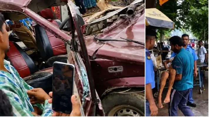 കുരുന്നുകളുടെ ജീവനെടുത്ത റെയിൽ ദുരന്തം; സ്കൂൾ വാനിൽ ട്രെയിൻ പാഞ്ഞുകയറി, നാല് പേർക്ക് ദാരുണാന്ത്യം