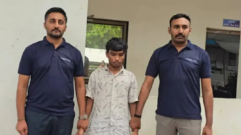 "18-year-old cyber fraud accused arrested for creating fake apps using AI."