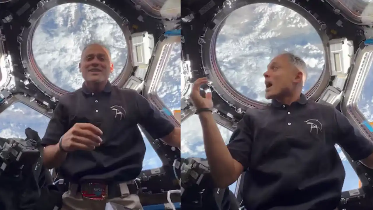 Anil Menon NASA astronaut ISS Indian origin അനിൽ മേനോൻ നാസ ചിത്രം