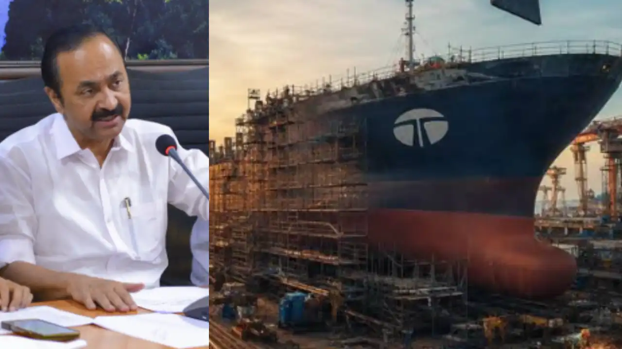 Tata Group shipbuilding Kerala Satheesan clarification ടാറ്റ കപ്പൽ നിർമാണം ചിത്രം