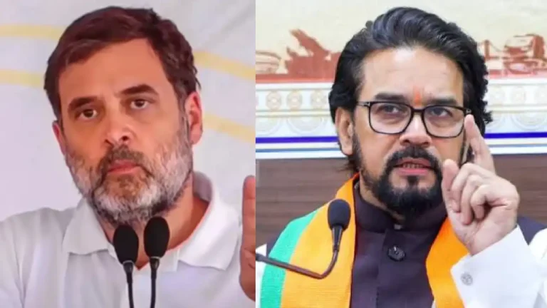Anurag Thakur privilege notice Rahul Gandhi derogatory remarks Lok Sabha രാഹുൽ ഗാന്ധി അവകാശ ലംഘന നോട്ടീസ് ചിത്രം