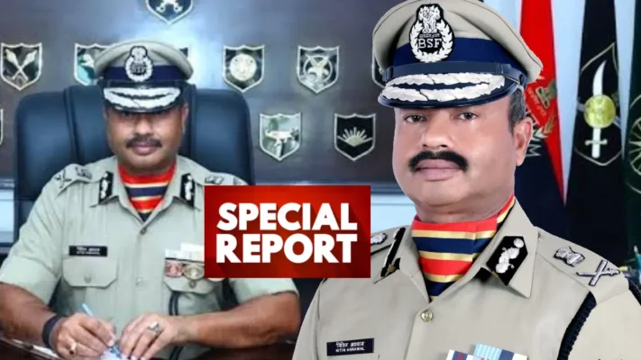 സീനിയറെ വളഞ്ഞു വച്ച് തല്ലുന്നത് കണ്ട് ഓപ്പറേഷന് ഇറങ്ങിയ കണ്ണൂരിലെ എ എസ് പി; അമിത് ഷായ്ക്കു പോലും വഴങ്ങിയില്ല; ബി എസ് എഫിനെ നയിക്കുമ്പോള്‍ പാകിസ്ഥാനെ പോലും വിറപ്പിച്ചു;  കപ്പിനും ചുണ്ടിനുമിടയില്‍ വിരല്‍ത്തുമ്പില്‍ നിന്ന് ചോര്‍ന്ന ഡിജിപി പദം: യാത്ര പറഞ്ഞ് നിഥിന്‍ അഗര്‍വാള്‍ ഐ.പി.എസ്; 37 വര്‍ഷത്തെ നിര്‍ഭയ സര്‍വീസ്; വിരമിക്കുന്നത് രമണ്‍ ശ്രീവാസ്തവയ്ക്ക് ശേഷം ഏറ്റവും കൂടുതല്‍ സര്‍വീസുണ്ടായിരുന്ന ഐപിഎസുകാരന്‍
