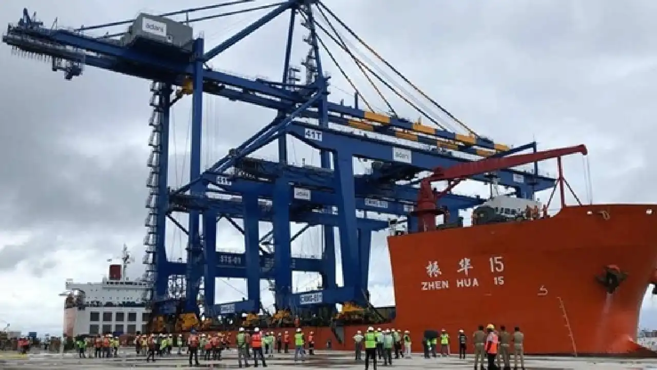 Vizhinjam port EXIM operations Mission Samudra വിഴിഞ്ഞം എക്സിം ചിത്രം