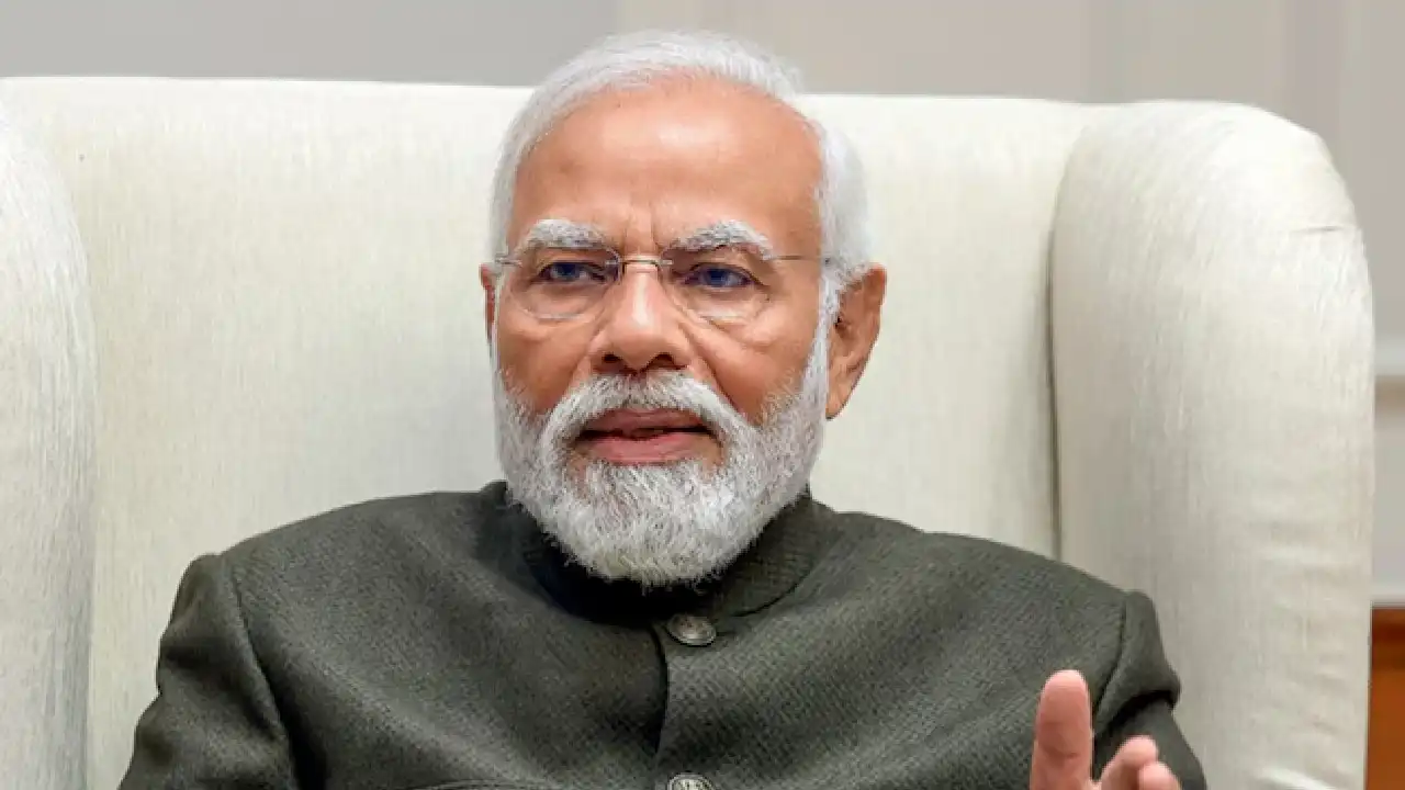 എൻഡിഎ എംപിമാരുമായി കൂടിക്കാഴ്ച നടത്തുന്ന പ്രധാനമന്ത്രി നരേന്ദ്ര മോദി