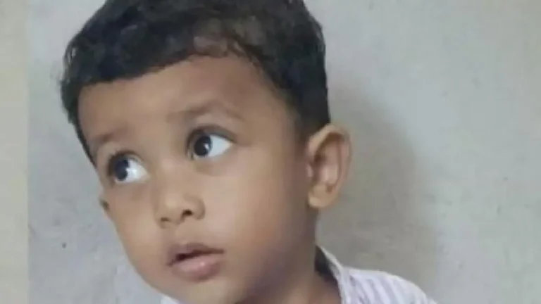 Two-year-old dies after falling into a waterlogged yard in Kozhikode.
