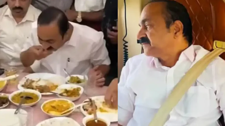 മഴക്കെടുതിയുമായി ബന്ധപ്പെട്ട വാർത്താസമ്മേളനത്തിൽ സംസാരിക്കുന്ന മുഖ്യമന്ത്രി വി.ഡി. സതീശൻ