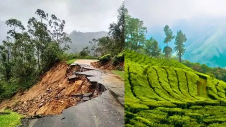 റിസോർട്ടുകൾ വളർന്നു... മലകൾ തകർന്നു; 2018ലും തകരാത്ത വാഗമൺ ഇപ്പോൾ പേടിപ്പിക്കുന്നത് എന്തുകൊണ്ട്?; അശാസ്ത്രീയ നിർമാണവും പ്രകൃതിചൂഷണവും ദുരന്തത്തിലേക്ക് തള്ളുന്നുവെന്ന് നാട്ടുകാർ! വാഗമണിലെ മണ്ണിടിച്ചിൽ പ്രദേശം, മലമുകളിൽ റോഡ് തകർന്ന നിലയും മഴയെ തുടർന്ന് ഇടിഞ്ഞ മണ്ണും
