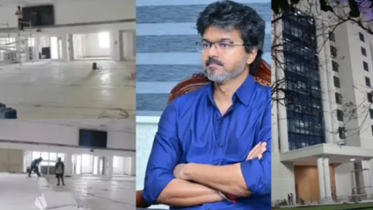 തമിഴ്നാട് മുഖ്യമന്ത്രി വിജയിന്റെ പുതിയ ഓഫിസ് നിർമ്മിക്കുന്ന സെക്രട്ടേറിയറ്റ് സമുച്ചയം