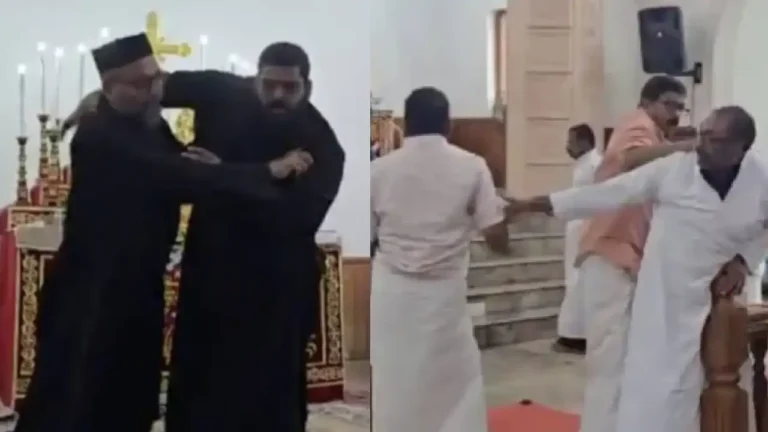 വൈദികർക്കും സമാധാനമില്ല, തമ്മിൽ തല്ലി യാക്കോബായ–ഓർത്തഡോക്സ് വൈദികർ ; പിറമാടം പള്ളിയിലാണ് സംഘർഷം; അവകാശത്തർക്കത്തിനിടെ ആറ് പേർക്ക് പരിക്ക്! പിറമാടം സെന്റ് ജോൺസ് ബത്ലഹേം ഓർത്തഡോക്സ് പള്ളിയിൽ യാക്കോബായ–ഓർത്തഡോക്സ് വിഭാഗങ്ങൾ തമ്മിലുണ്ടായ സംഘർഷം