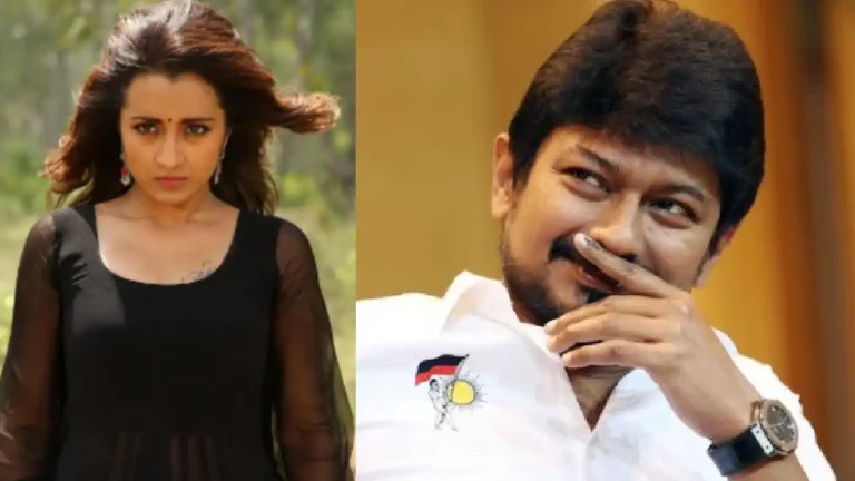 വിജയ്–തൃഷ പരാമർശത്തിൽ പൊട്ടിത്തെറിച്ച് തമിഴ്നാട് രാഷ്ട്രീയം; പ്രതിഷേധം ശക്തമായതിന് പിന്നാലെ ഉദയനിധി സ്റ്റാലിന് തിരിച്ചടി, കേസും പൊലീസ് നടപടിയും ഉദയനിധി സ്റ്റാലിൻ മാധ്യമങ്ങളെ അഭിസംബോധന ചെയ്യുന്ന ചിത്രം